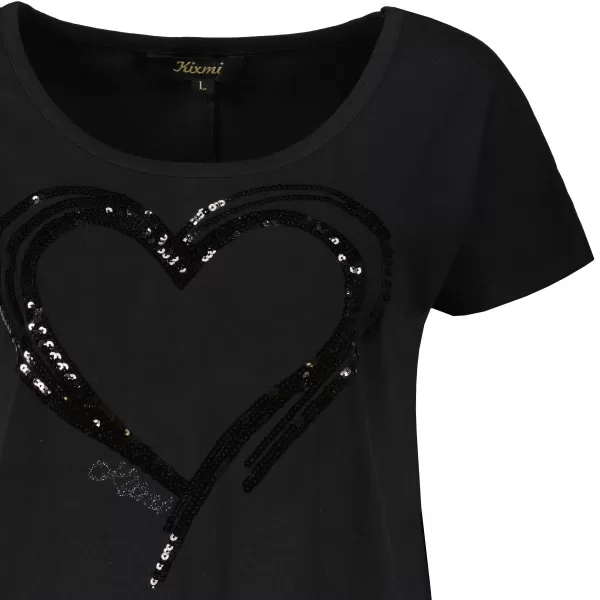  Tricou pentru femei KIXMI NANETTE NEGRU 