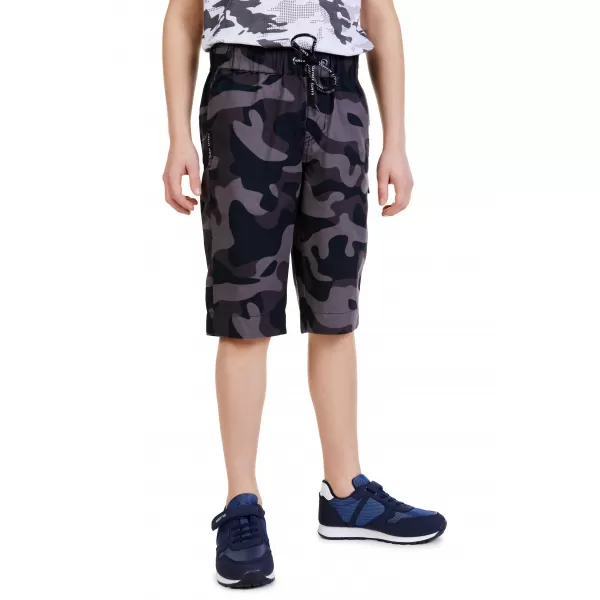  Pantaloni scurți pentru băieți SAM 73 SPENCER BS 534 NEGRU 