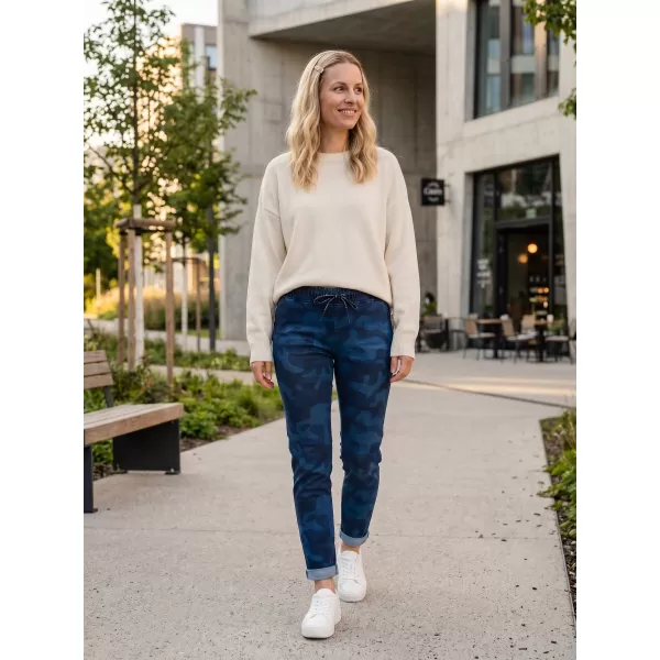  Pantaloni de dama SAM 73 IVY WK 778 ALBASTRU ÎNCHIS 