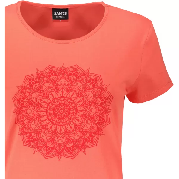  Tricou dama cu maneca scurta SAM 73 DEBORAH WT 845 PORTOCALIU DESCHIS 