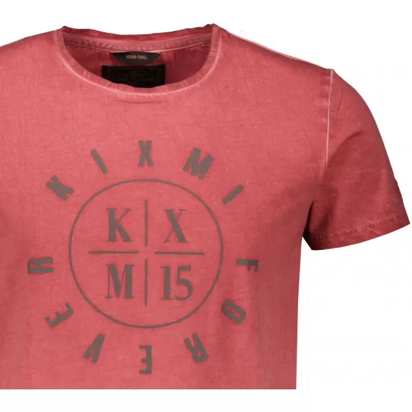  Tricou pentru bărbați KIXMI NADIR BURGUNDIA 