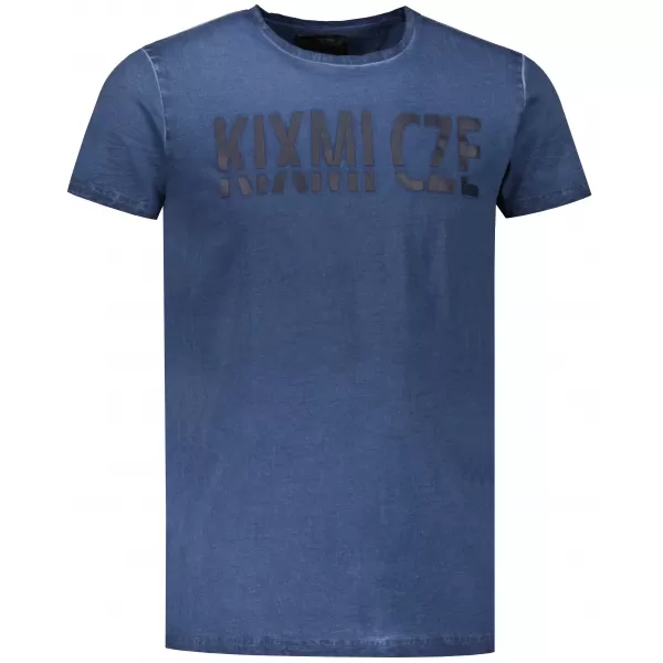  Tricou pentru bărbați KIXMI NARSEY ALBASTRU INCHIS 