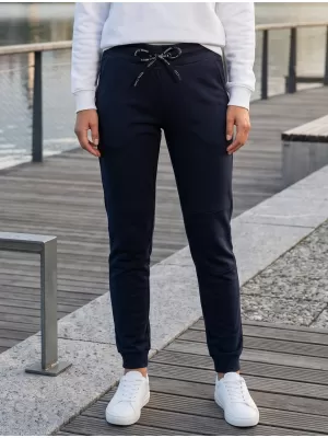 Pantaloni de trening pentru femei SAM 73 ANGELICA WK 777 ALBASTRU ÎNCHIS