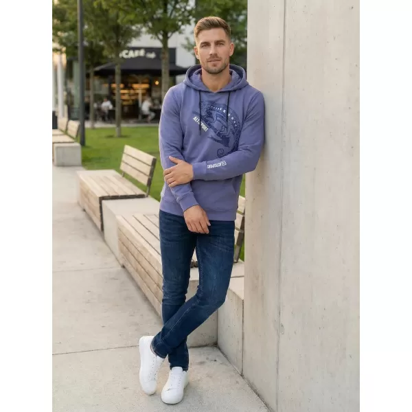  Hanorac pentru bărbați ALTISPORT ALM017AL304 DENIM 