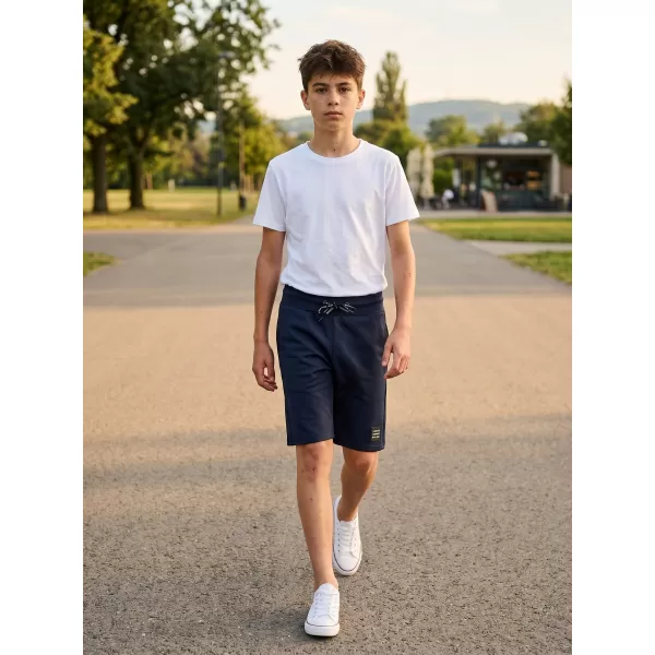  Pantaloni scurți pentru băieți SAM 73 SAF BS 538 ALBASTRU ÎNCHIS 