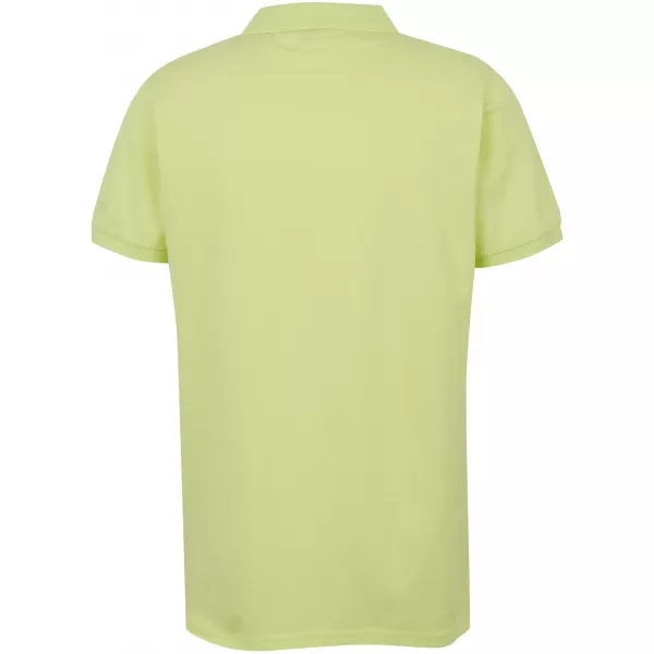  Tricou pentru bărbați cu guler SAM 73 HENRY MT 788 SVĚTLE GALBEN VERZUI 