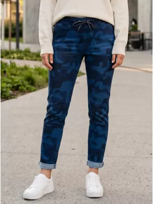 Pantaloni de dama SAM 73 IVY WK 778 ALBASTRU ÎNCHIS