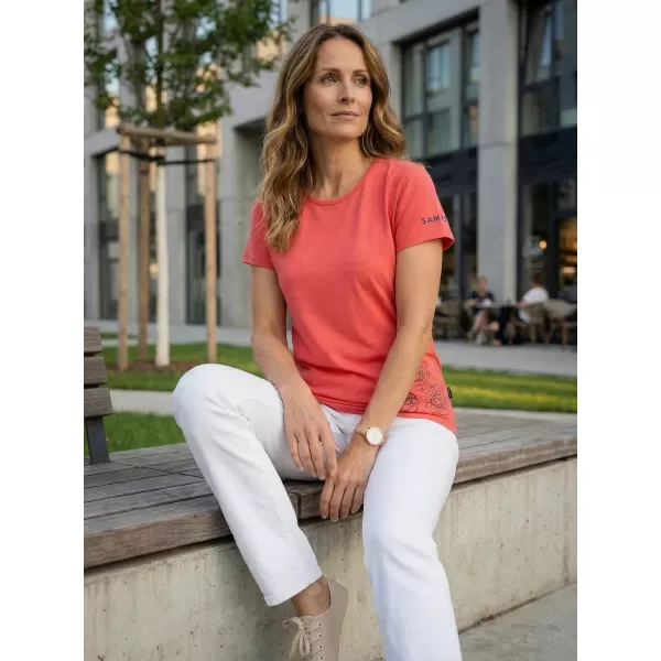  Tricou dama cu maneca scurta SAM 73 BETHANY WT 846 ROZ APRINS 