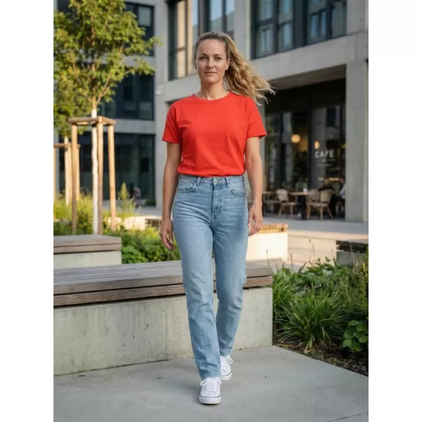  Tricou dama cu maneca scurta SAM 73 HALLE WT 880 ROŞU 