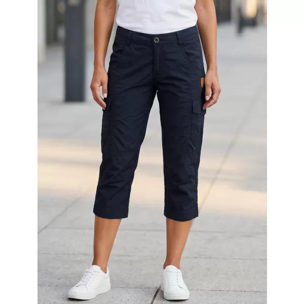  Pantaloni 3/4 dama SAM 73 SHELLA WK 779 ALBASTRU ÎNCHIS 