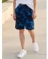 Pantaloni scurți pentru băieți SAM 73 GRAHAM BS 537 ALBASTRU