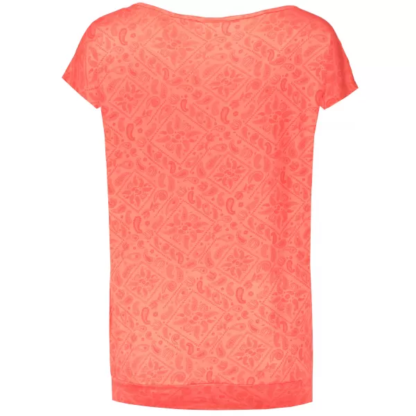  Tricou dama cu maneca scurta SAM 73 CINDY WT 859 PORTOCALIU DESCHIS 