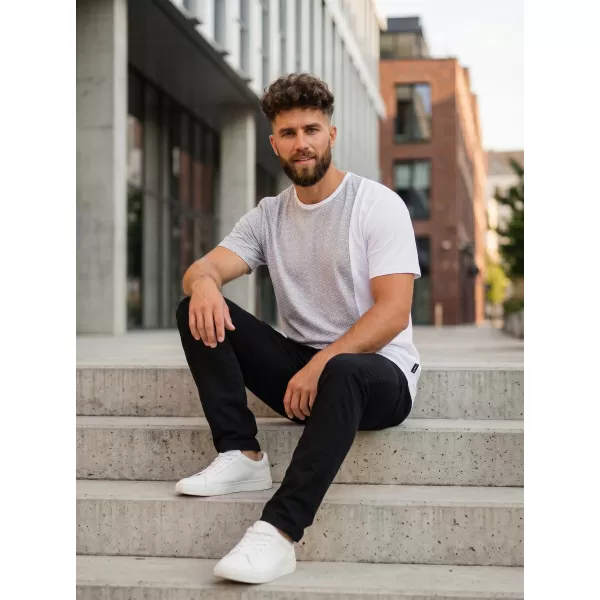  Tricou bărbătesc cu mâneci scurte SAM 73 PAUL MT 795 ALB 