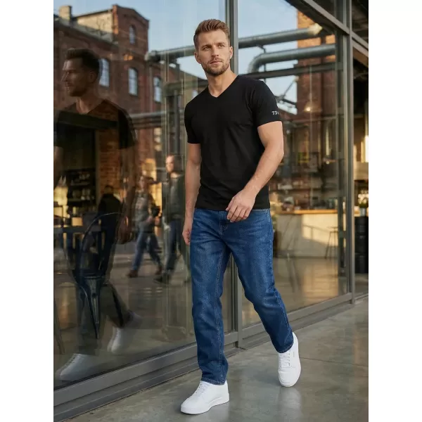  Tricou bărbătesc cu mâneci scurte SAM 73 LEONARD MT 793 NEGRU 