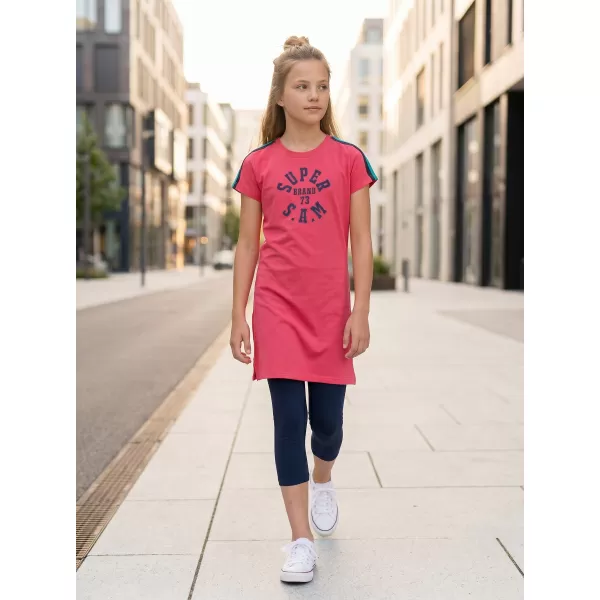 Rochie de fetiță SAM 73 BELINDA GZ 536 ROZ 