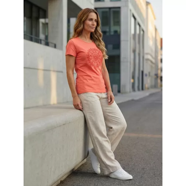 Tricou dama cu maneca scurta SAM 73 DEBORAH WT 845 PORTOCALIU DESCHIS 