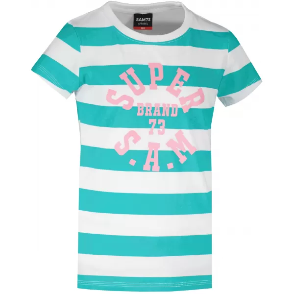  Tricou fetita cu maneca scurta SAM 73 SIOBHAN GT 561 VERDE 