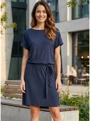 Rochie SAM 73 ALINA WZ 807 ALBASTRU ÎNCHIS