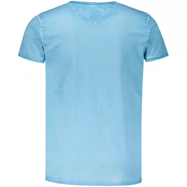  Tricou pentru bărbați KIXMI NAVIN ALBASTRU 