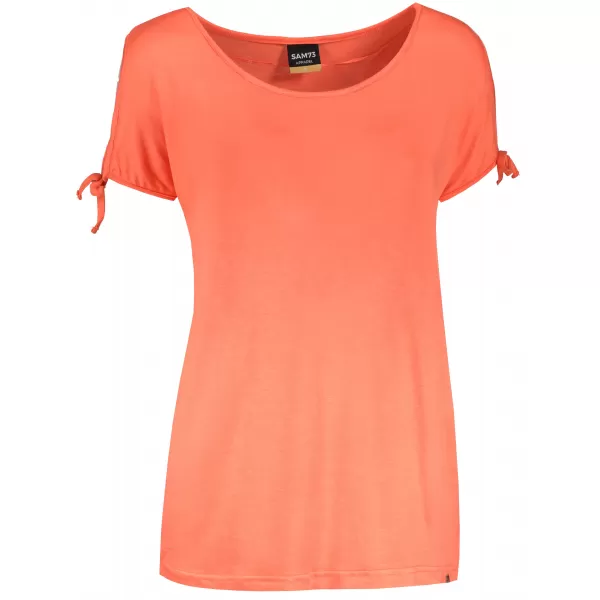  Tricou dama cu maneca scurta SAM 73 FELICIA WT 854 PORTOCALIU DESCHIS 