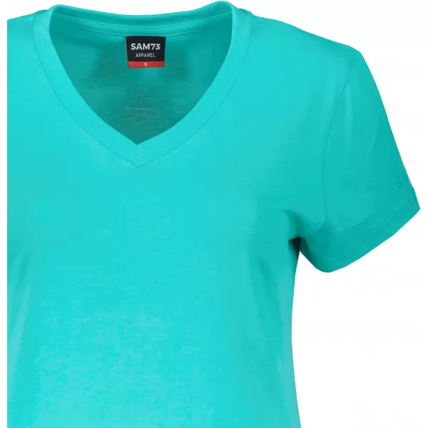  Tricou dama cu maneca scurta SAM 73 CLAUDIA WT 847 VERDE NEON 