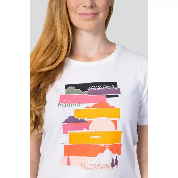  Tricou pentru femei HANNAH CHUCKI ALB 