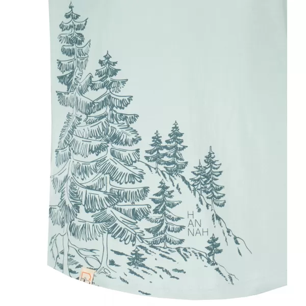  Tricou pentru bărbați HANNAH FLIT GRI PORT 
