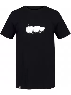 Tricou pentru bărbați HANNAH MIKO ANTRACIT