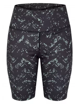 Pantaloni scurți de damă HANNAH JESSICA ANTRACIT/VERDE