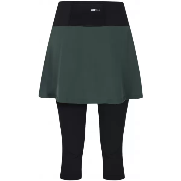  Fusta de dama HANNAH RELAY SKIRT PĂDURE ÎNTUNECATĂ 
