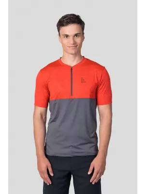 Tricou pentru bărbați HANNAH SANVI ROȘII CHERRY MEL/ASFALT