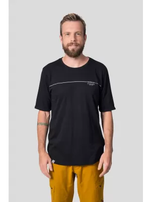 Tricou pentru bărbați HANNAH FLIT ANTRACIT