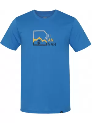 Tricou pentru bărbați HANNAH BITE ALBASTRU STRĂLUCITOR