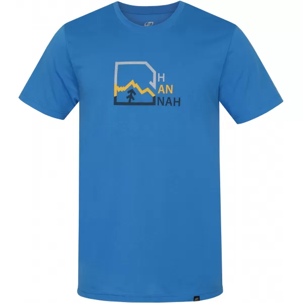  Tricou pentru bărbați HANNAH BITE ALBASTRU STRĂLUCITOR 