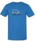 Tricou pentru bărbați HANNAH BITE ALBASTRU STRĂLUCITOR