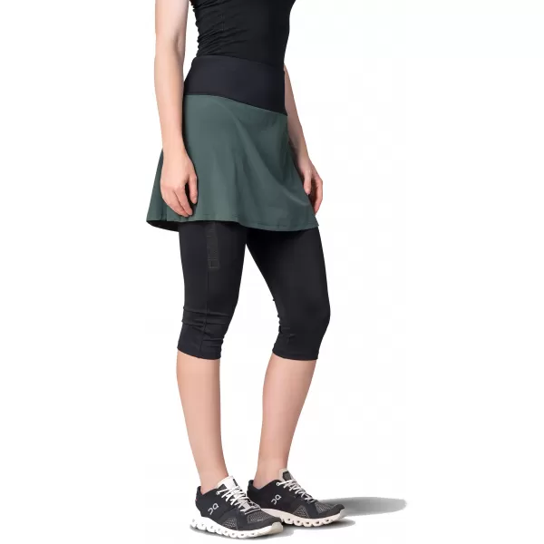  Fusta de dama HANNAH RELAY SKIRT PĂDURE ÎNTUNECATĂ 