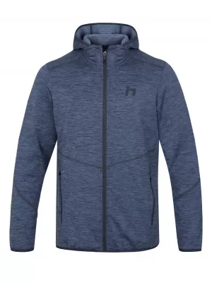 Hanorac pentru bărbați HANNAH DAMAR HOODY UMBRA ALBASTRA MEL