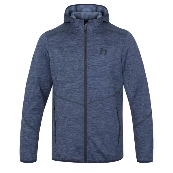  Hanorac pentru bărbați HANNAH DAMAR HOODY UMBRA ALBASTRA MEL 