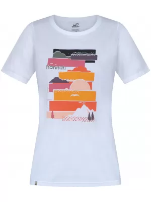 Tricou pentru femei HANNAH CHUCKI ALB