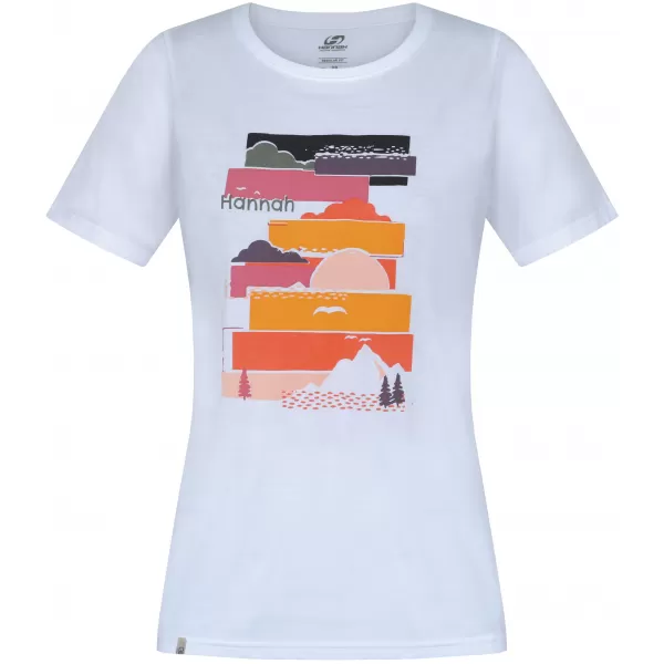  Tricou pentru femei HANNAH CHUCKI ALB 