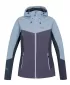 Jachetă softshell de damă HANNAH PULLA CEAȚĂ ALBASTRĂ/RECHIN