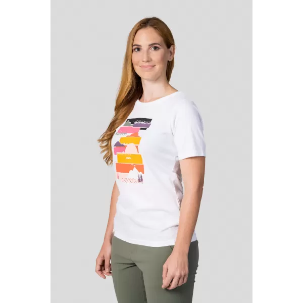  Tricou pentru femei HANNAH CHUCKI ALB 