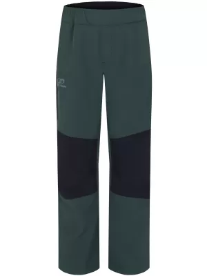 Pantaloni pentru copii HANNAH LUIGI JR FRONTOANE VERZI/ANTRACIT