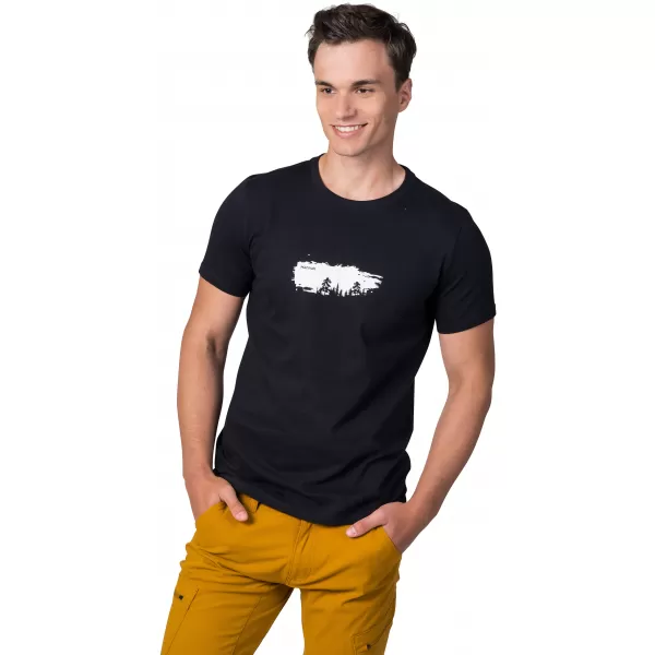  Tricou pentru bărbați HANNAH MIKO ANTRACIT 
