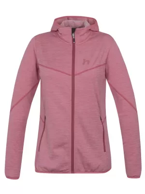 Hanorac de dama HANNAH DAGNYS HOODY CUARȚ ROZ MEL