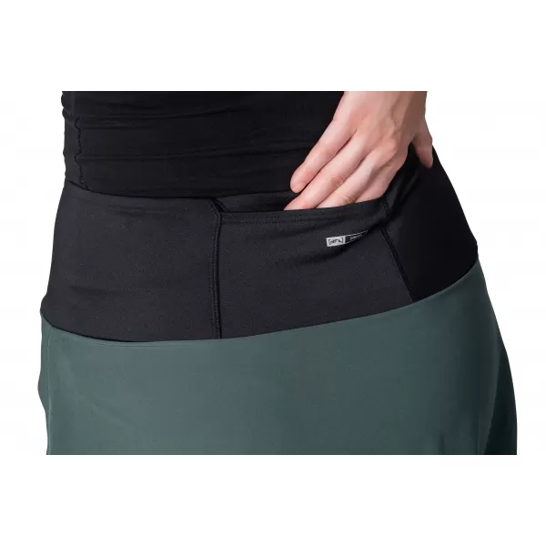  Fusta de dama HANNAH RELAY SKIRT PĂDURE ÎNTUNECATĂ 