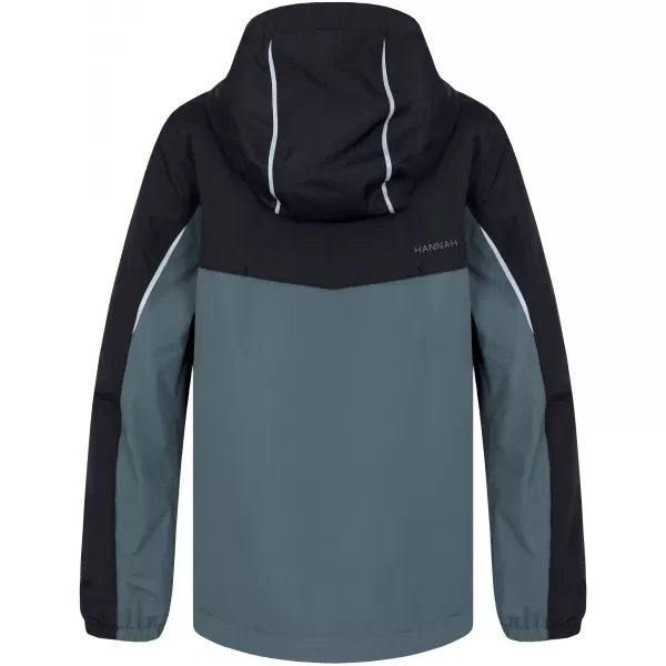  Jacheta pentru copii HANNAH BRONS JR II ANTRACIT/VERDE BALSAM 