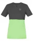 Tricou de damă HANNAH BERRY ASFALT/VERDE PARADIS MEL
