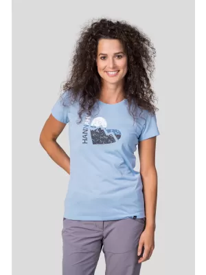 Tricou pentru femei HANNAH COREY II VIS ALBASTRU