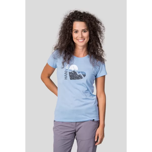  Tricou pentru femei HANNAH COREY II VIS ALBASTRU 